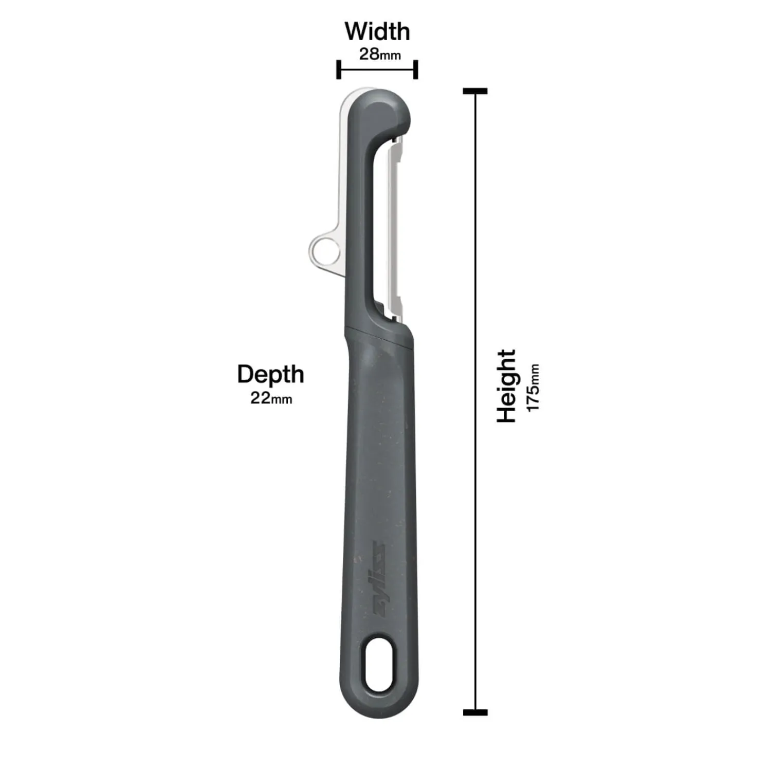 Zyliss Eco Handle Swivel Peeler