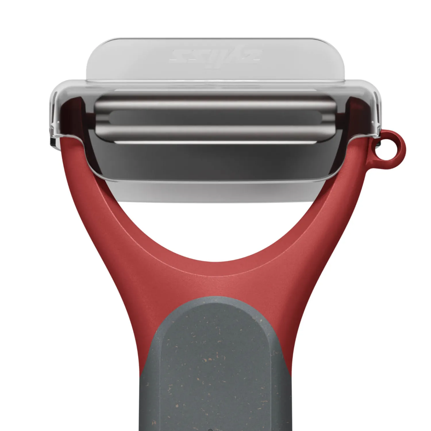 Zyliss Eco Handle Y Soft Skin Peeler - Red